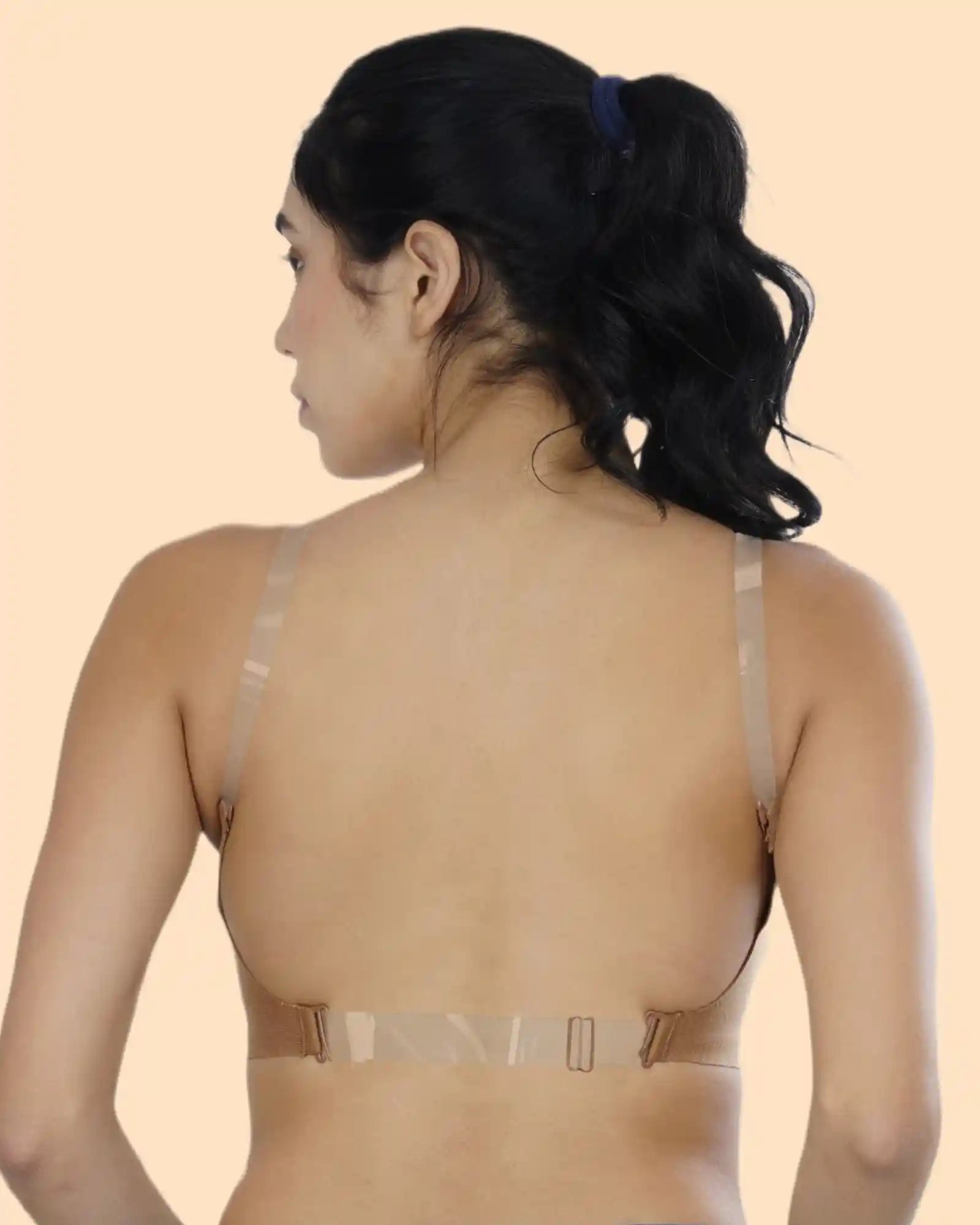 Intimist Cotton Padded Bonded Backless Everyday Bra (9851-FWN)