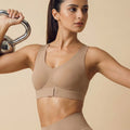 Intimist Bonded Gym Bra with Crisscross Back | Padded | Breathable Cotton  (997)