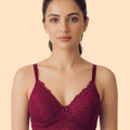Intimist Cotton Padded Bonded Lace Bra (5805)