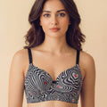 Intimist Everyday Basic Printed Padded Bonded Bra (59932)