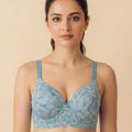 Intimist Everyday Lightly Padded Polyamide Printed Bonded Bra (59933)