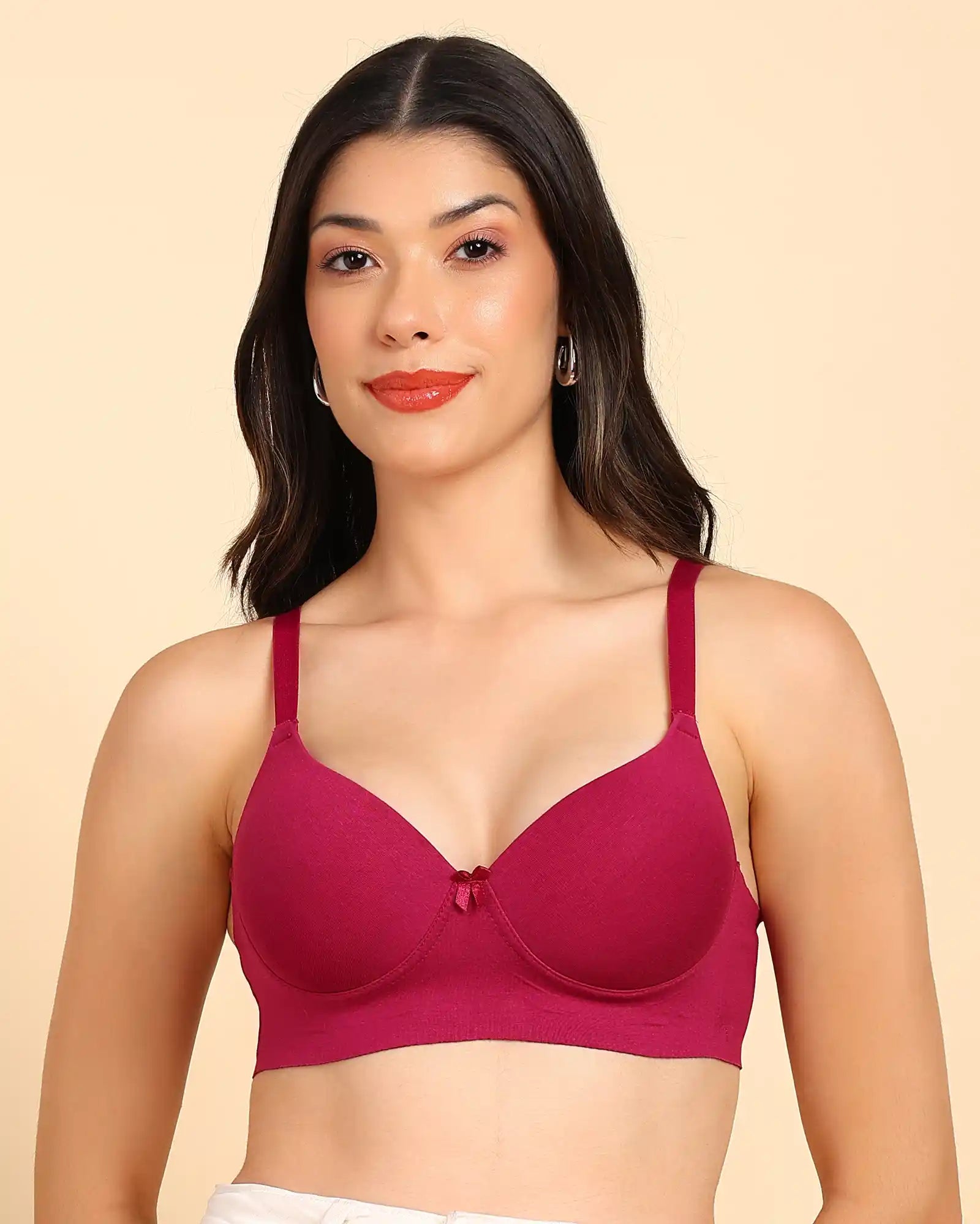 Intimist Bonded Breathable Cotton Push-Up 3/4-Coverage Bra (Level 3 Padding) (93510)