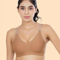 Intimist Cotton Padded Bonded Backless Everyday Bra (9851-FWN)