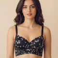Intimist Everyday Lightly Padded Polyamide Printed Bonded Bra (59936)