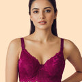 Intimist Cotton Padded Bonded Lace Bra (5801)
