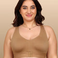 Intimist Bonded Breathable Cotton Non-Padded Gym Bra with Posture Support (995)