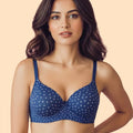 Intimist Everyday Lightly Padded Polyamide Printed Bonded Bra (59926)