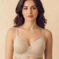 Intimist Everyday Lightly Padded Non-Wired Polyamide Bonded Bra (95991 Skin)