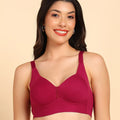 Intimist Bonded Breathable Cotton Plus-Size Padded M-Frame Minimiser (9203)