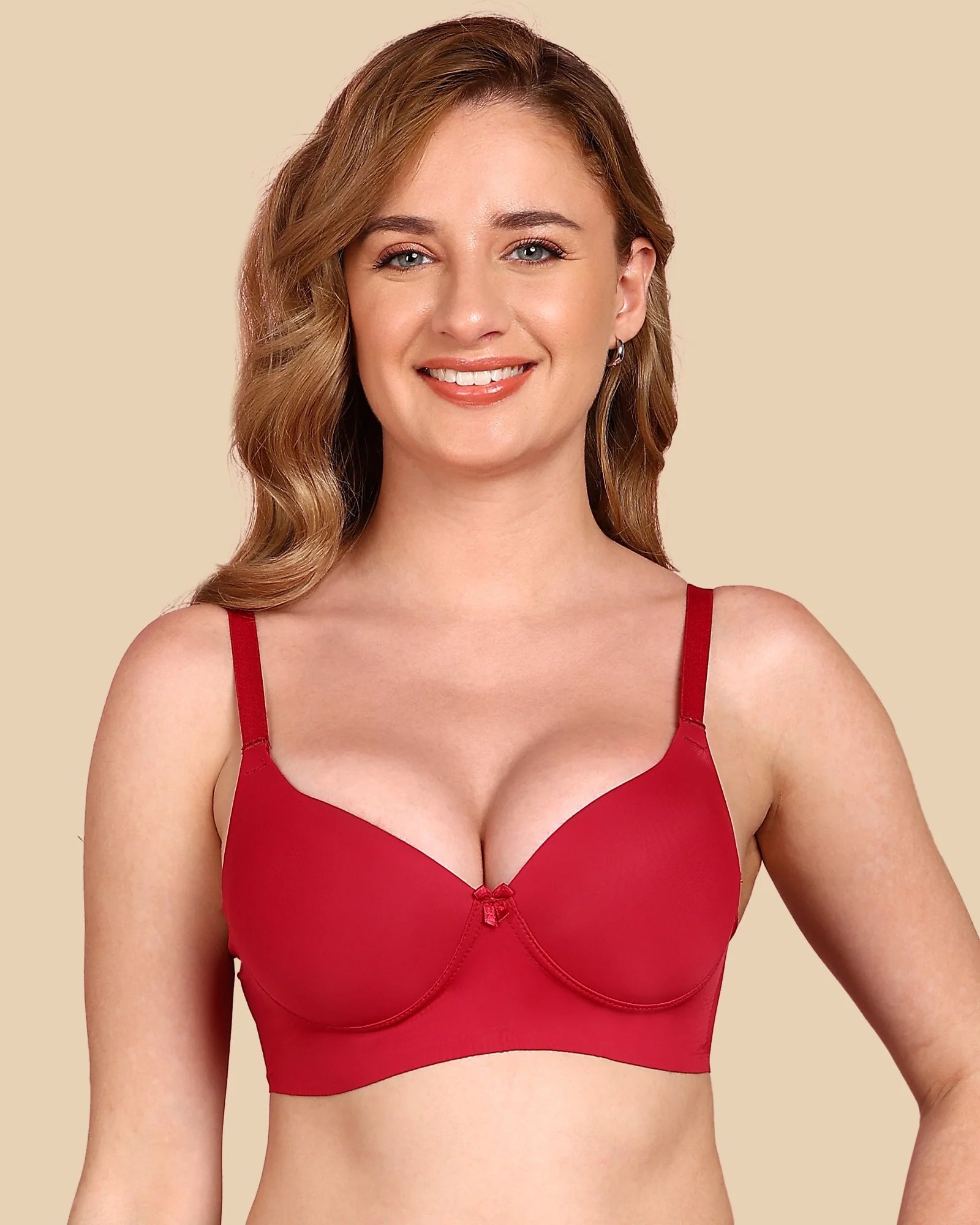 Intimist Bonded Polyamide Push-Up 3/4 Coverage Bra (Level 3 Padding) (95301)