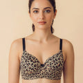 Intimist Everyday Lightly Padded Polyamide Printed Bonded Bra (59931)