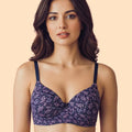 Intimist Everyday Lightly Padded Polyamide Printed Bonded Bra (59928)