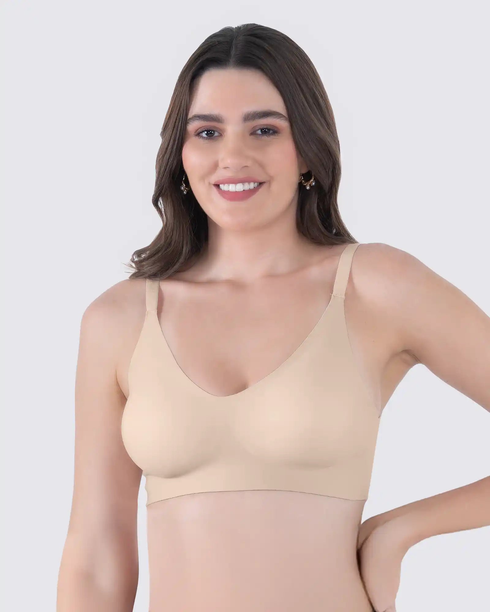Intimist Bonded Polyamide Full-Coverage Padded Bra (968)