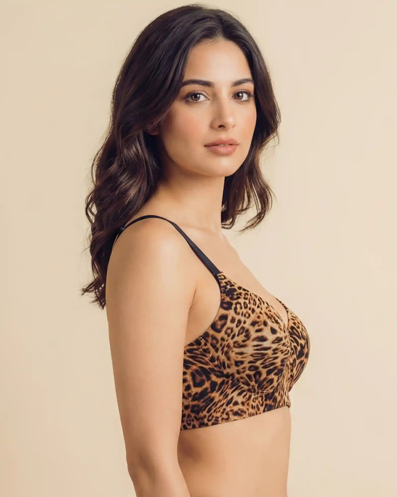 Intimist Everyday Lightly Padded Polyamide Printed Bonded Bra  (59930)
