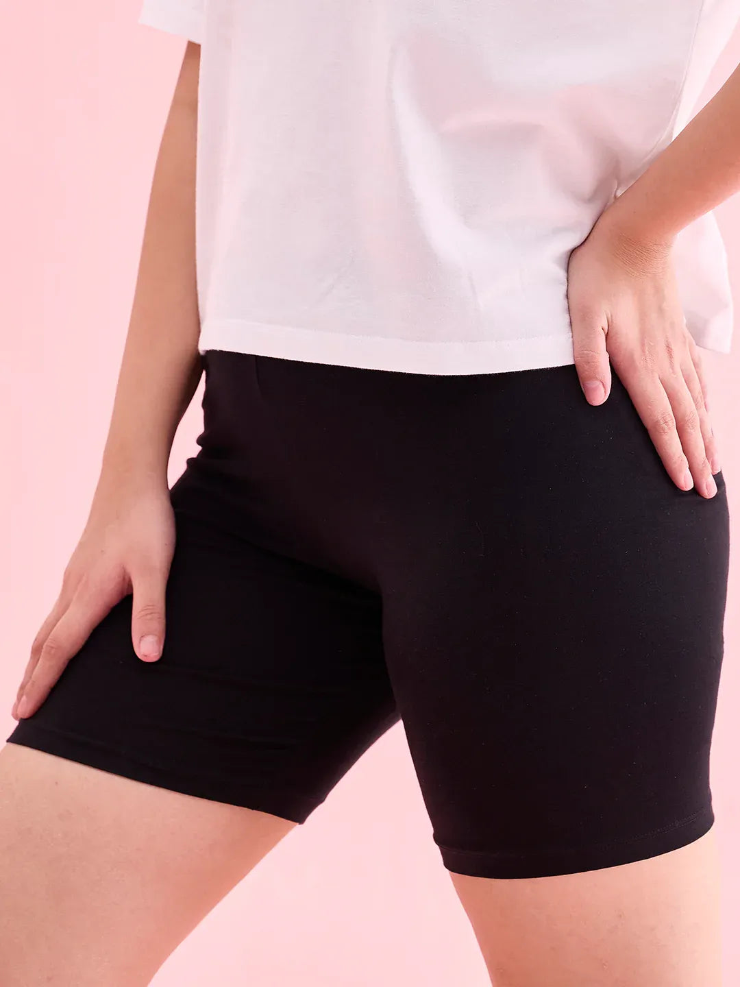 Intimist Modal Cotton Spandex Cycling Shorts Ultra Soft Stretch Active Comfort Wear