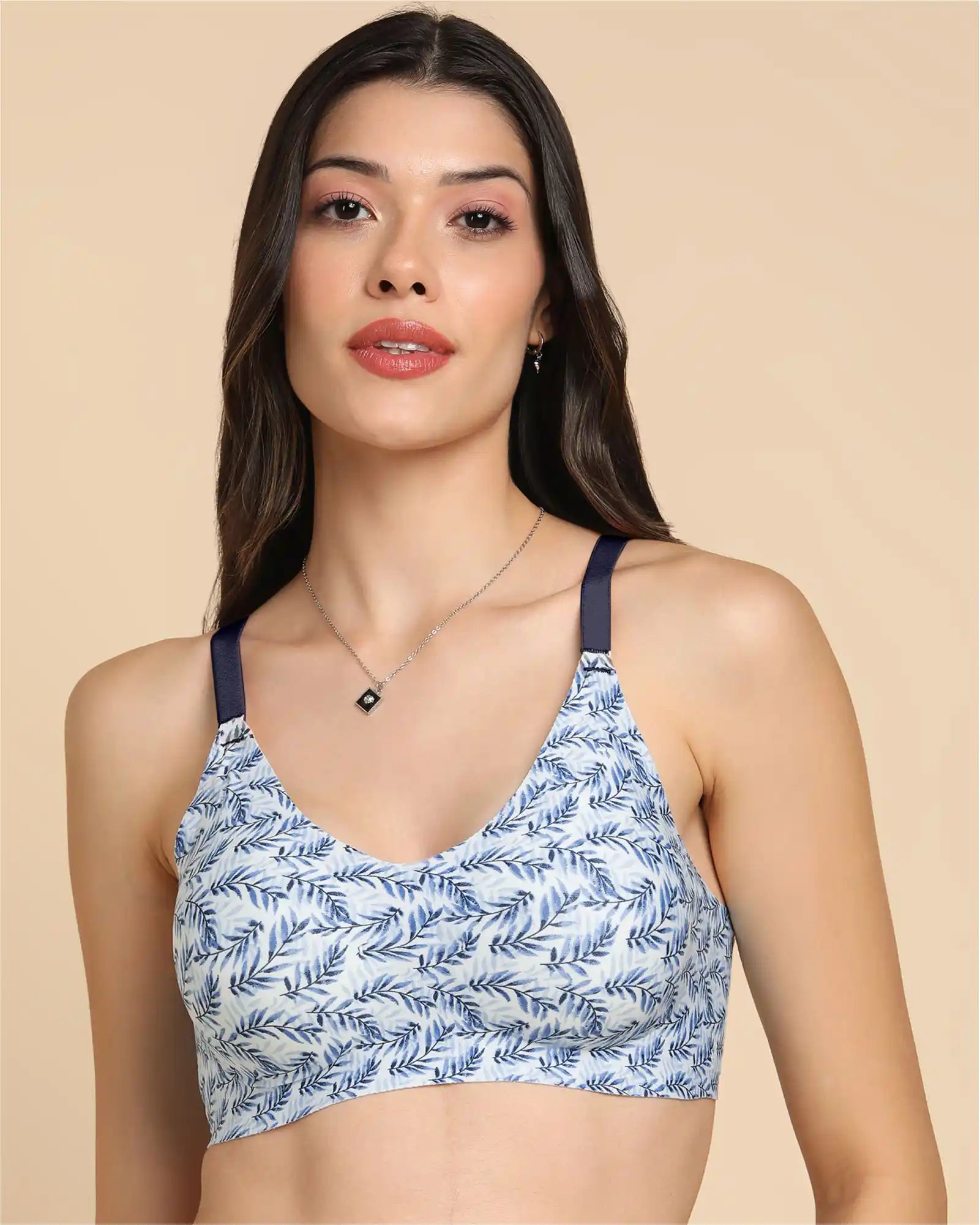 Intimist Bonded Printed Full-Coverage Padded Bra (6830 PR)